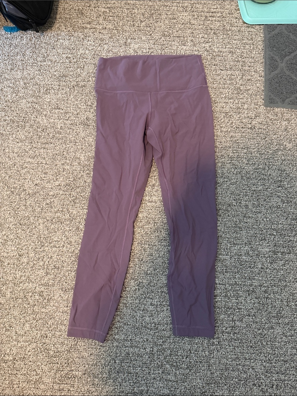 Lululemon High-Waist Purple Leggings